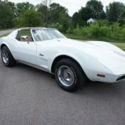 1976 CHEVY CORVETTE L-48 4 SPEED MANUAL T-TOP ICE COLD AIR CONDITIONING.