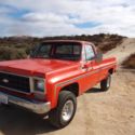 1976 chevy k20 ca truck excellent condition very little rust