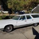 1976 Chrysler Town & Country - White with Blue Interior