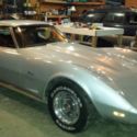 1976 Corvette Stingray, L48,  Silver, T-tops, Automatic