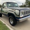 1976 Dodge Power Wagon W100 Pickup Blue AWD Manual W100