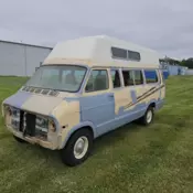 1976 Dodge Ram Van Van Brown Tradesman D200