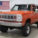 1976 Dodge Ramcharger  66565 Miles Orange SUV 5.9L Cummins Turbo Diesel 5-Speed