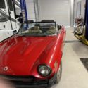 1976 Fiat 124 Spider 1800 Convertible Red RWD Manual sport