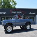 1976 Ford Bronco Custom 1001 Miles Blue SUV V8 5.0L Automatic