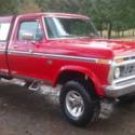 1976 Ford F-250 4X4 High Boy 390 4 speed WITH A/C 70K Original Miles