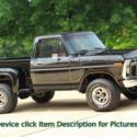 1976 FORD F100 CUSTOM STEP SIDE 4X4 RESTORED 4 SPEED MANUAL TRANSMISSION BLACK