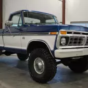 1976 Ford F100/150, 4x4, 360 V8, Automatic, Midnight Blue Metallic
