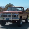 1976 Ford F250 4x4 Highboy - One family owned original california blue plate