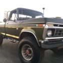 1976 Ford F250 4x4 Ranger Hi-Boy V8 F-250 3/4 Ton High Boy 4wd Ca Super Duty
