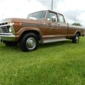 1976 FORD F350 RANGER XLT WITH AIR/CRUISE AND ALL ORIGINAL PAINT AND BODY
