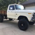 1976 FORD HIGHBOY F250 4X4 SINGLE CAB 4-SPEED MANUAL