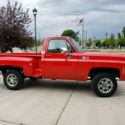 1976 GMC High Sierra  Red Pickup Truck 350 V8 99,900 Miles