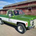 1976 GMC K-25 Sierra Camper Special 4x4 4wd dry western ranch survivor barn find