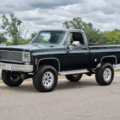 1976 GMC  K15 2D Black