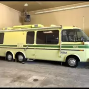 1976 GMC Motorhome 120000 Miles Green Motorhome 455 Olds Rocket