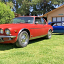 1976 Jaguar XJ6C Coupe original signal red matching numbers engine. Runs.