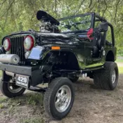 1976 Jeep CJ-5 Black cj5 gasser