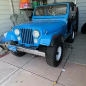 1976 Jeep CJ-5 Blue