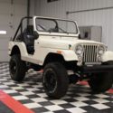 1976 Jeep CJ5  80,000 Miles White SUV V8 4.9L Manual 4-Speed