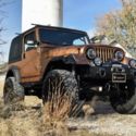 1976 Jeep CJ7  658 Miles Orange  Cummins R2.8 Turbo Diesel Automatic