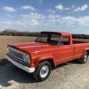 1976 Jeep J10 Pickup Red 4WD Manual