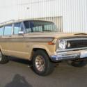 1976 Jeep Wagoneer - 4WD Auto Beige 86K Solid