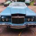 1976 Lincoln Continental Coupe Blue RWD Automatic grivincy