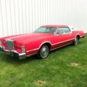 1976 Lincoln Mark Series IV 87224 Miles Red  V8 Automatic