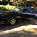 1976 Lincoln Silhouette Mark IV Black w/Dark Red Versailles Velour Interior