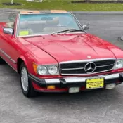 1976 Mercedes-Benz 450SL  Red  32,688 Miles