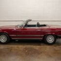 1976 Mercedes-Benz SL-Class 450SL 91,238 Miles Medium Red Black Leather