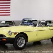 1976 MG MGB  10138 Miles Chartreuse Yellow  1.8L I6 4-Speed