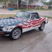 1976 MG MGB Convertible White DV