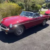1976 MG MGB Red