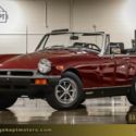 1976 MG Midget Mk IV Burgundy Convertible 1500cc 4-Cylinder 109633 Miles