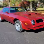 1976 Pontiac Firebird Formula Custom  restored