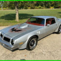 1976 Pontiac Firebird Trans Am 4 Speed Sterling Silver Over Red Awesome Cruiser