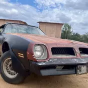 1976 Pontiac Firebird Trans Am Coupe Black 455 4-Speed Posi