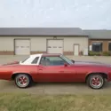 1976 Pontiac Grand Prix Absolutely Beautiful GP In Firethorn Red With White Top