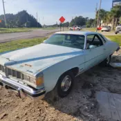 1976 Pontiac Le Mans Coupe Blue