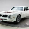 1976 Pontiac Trans Am  6.6 Liter V8 3 Speed Automatic Coupe Cameo Ivory