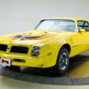 1976 Pontiac Trans Am  6.6 Liter V8 3 Speed Automatic Coupe Golden Rod Yellow