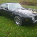 1976 pontiac trans am black non se 455