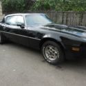 1976 Pontiac Trans Am Black on Black #&#039;s matching 400