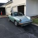 1976 porsche targa 911 s matching numbers low miles ice metallic green