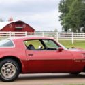 1976 Red Pontiac Trans Am Hot Rod