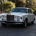 1976 ROLLS ROYS SILVER SHADOW II WHITE REARE
