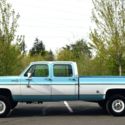 1976 SILVERADO K20 3+3 CREW CAB LONG BED 4X4 350 V8 AUTOMATIC ONLY 100K MILES!!