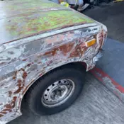 1976 Toyota Hilux Pickup White